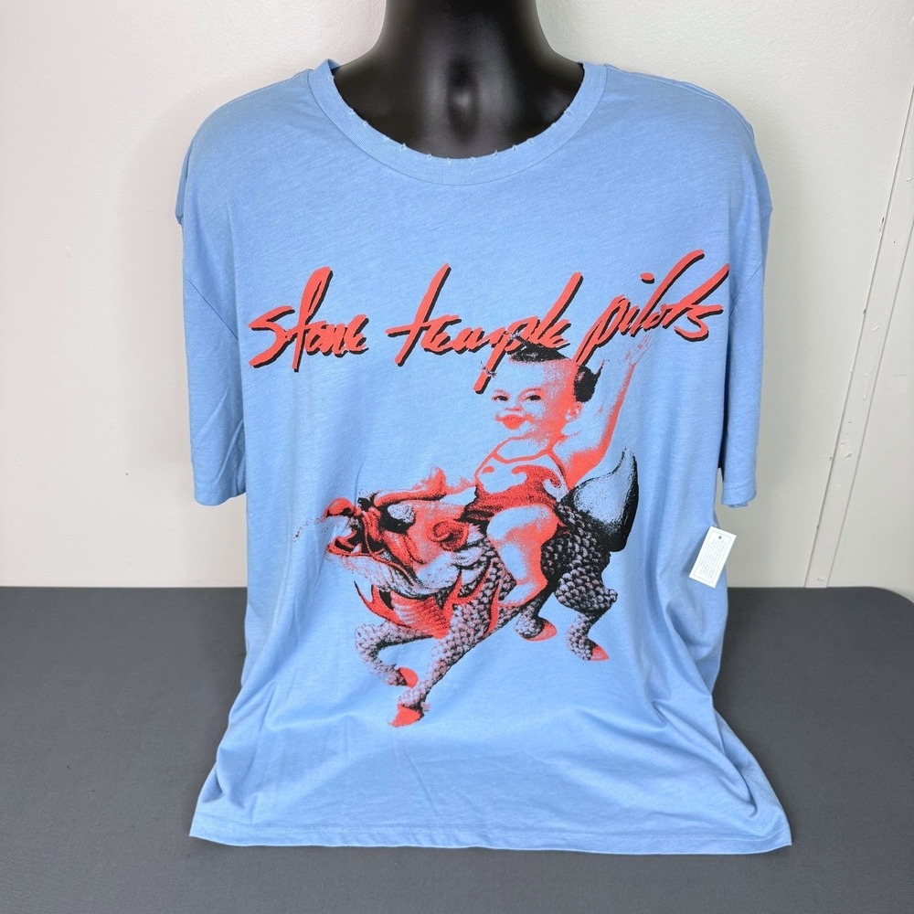 Stone Temple Pilots T-Shirt Mens 2XL The Jubilee Tour Purple Album Boxy 3835
